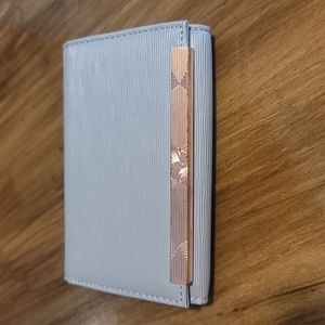 Ted Baker gray French wallet